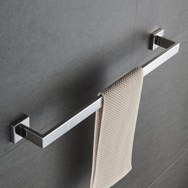 Barre à serviettes murale 21,9 po, Chrome poli