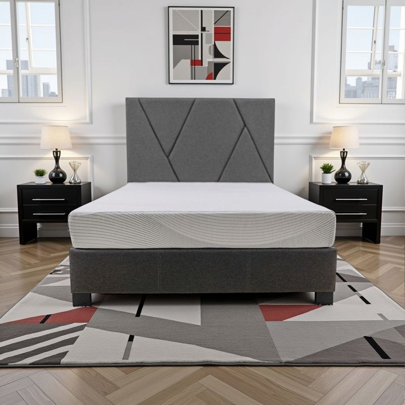 Matelas pour enfant Regen en mousse à mémoire de forme infusée de cuivre 8 pouces, taille simple TG, 8", Très grand simple