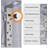 44.48'' Shower Panel with Fixed Shower Head