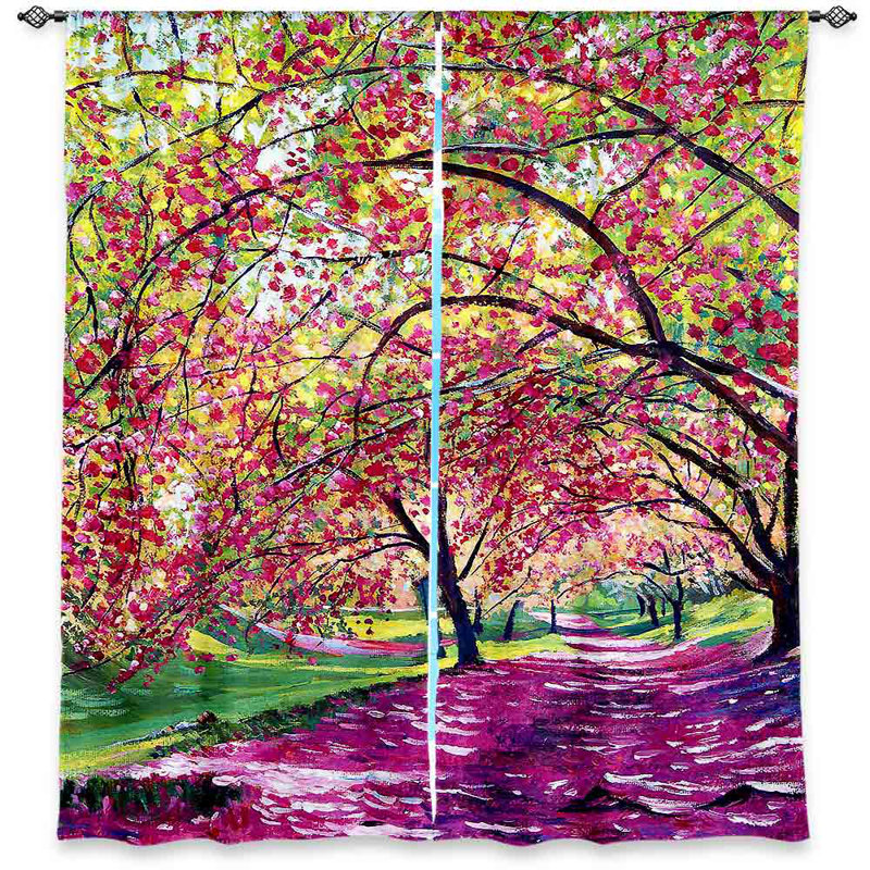 Calina Room Darkening Curtain Pair, 20" W x 61" L