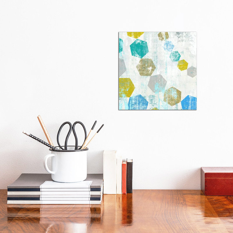 Hexagon III by Edward Selkirk - Wrapped Canvas Print, 30.48 cm H x 30.48 cm W