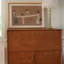 Armoire de rangement pratique en pin
