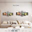 "Love Love", impression sur toile 5 pièces-93822556