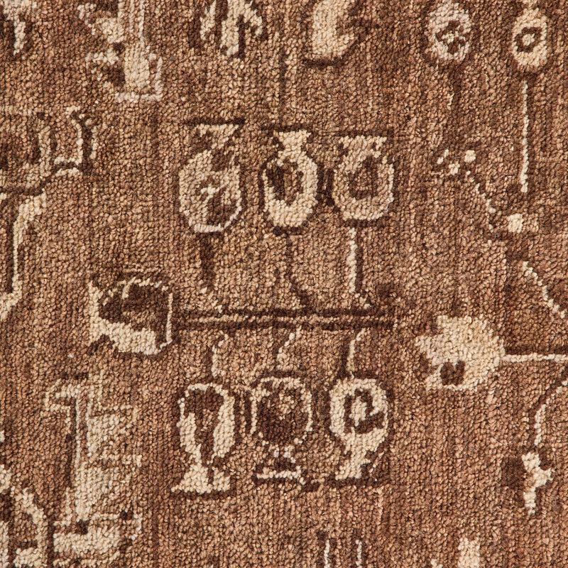 Paolo Hand-Knotted Rug-Paolo Rust-Runner-2.5'x12', Runner 2'6" x 9'