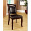 Chaise d'appoint rembourrée, chaise de salle à manger pour la salle à manger