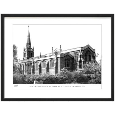 North Chingford, St Peter And St Paul's Church C1955 by Francis Frith - Single Picture Frame Print