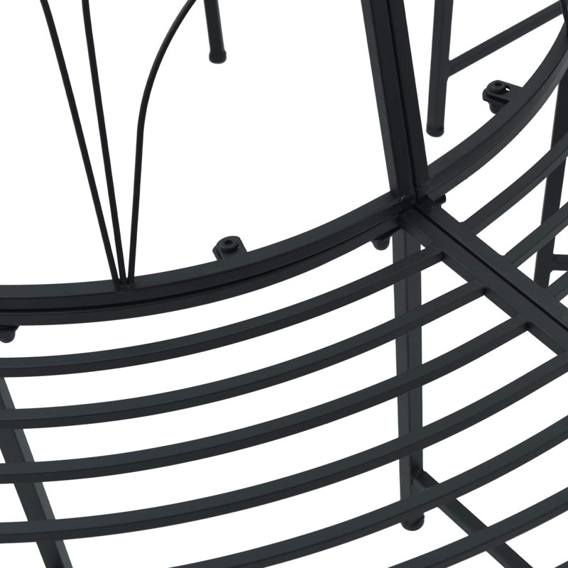 Outdoor Bench, Black