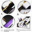 Mauve, noir, rayures audacieuses - art sur toile cubisme-40592197-40592196