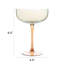 Verre à martini au fini irisé