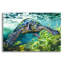 «Sea Turtle Reef» par Tim Jeffs, art mural en verre acrylique-378620973