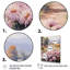 «Pink Green Chrysanthemums Field» sur impression sur toile-1446008606-1446008607