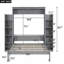 Lit escamotable mural avec tablettes Murphy