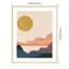 «Paper Mesa II» par June Erica Vess, reproduction d'art encadrée sur bois-109724820