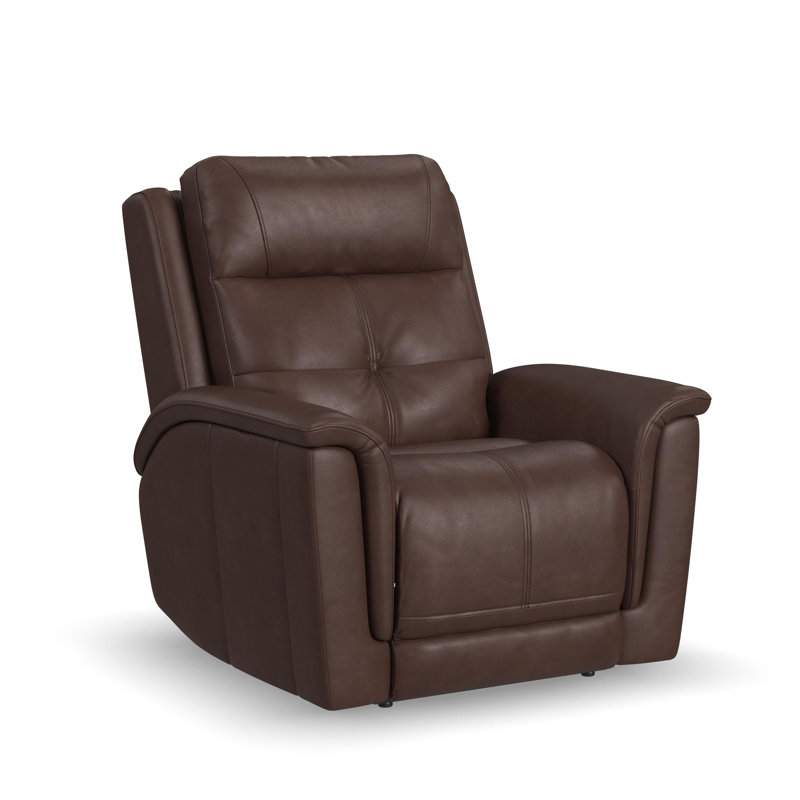 Ranger Power Recliner With Power Headrest, Lumbar, Heat, Massage, Dark Brown