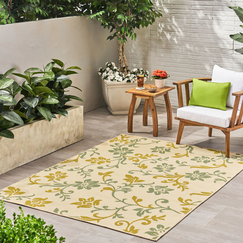 Tapis d'extérieur rectangulaire en polypropylène 5 pi 3 po x 7 pi