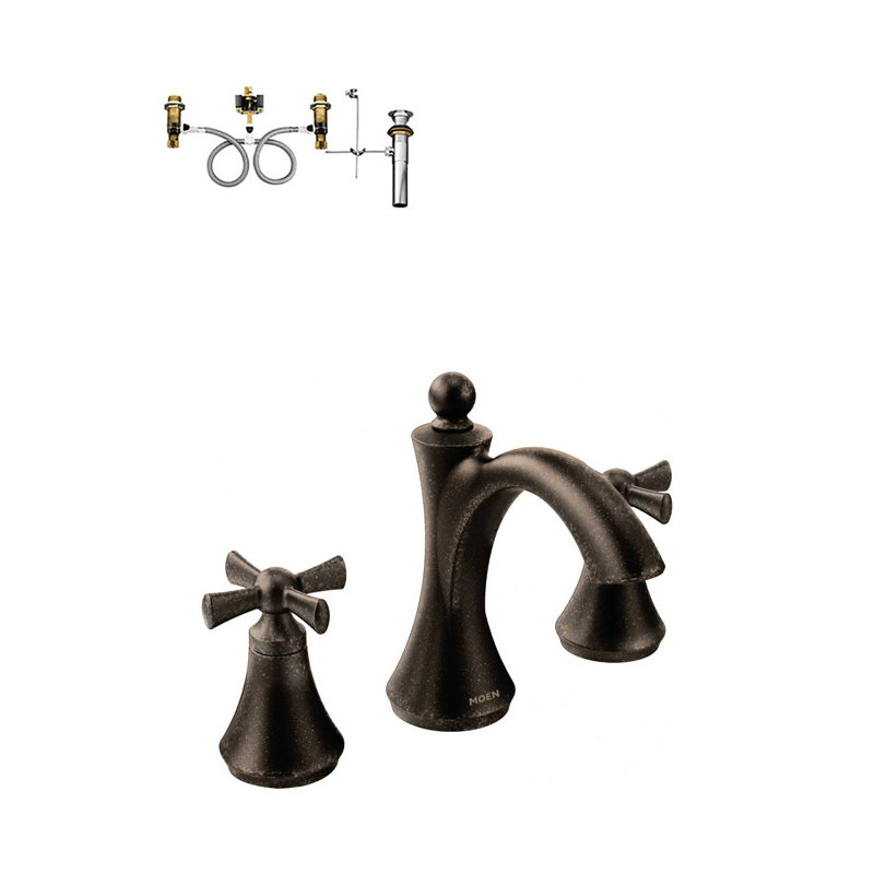 Robinet pour salle de bain Wynford, Bronze huilé
