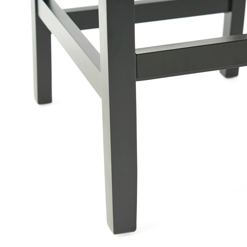 Ensemble de 2 tabourets de bar à hauteur de comptoir en cuir reconstitué 26 "Portman