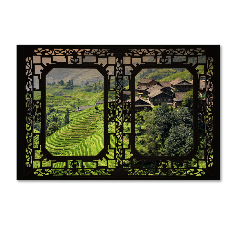 "Rice View" by Philippe Hugonnard Photographic Print on Wrapped Canvas, 16" H x 24" W x 2" D