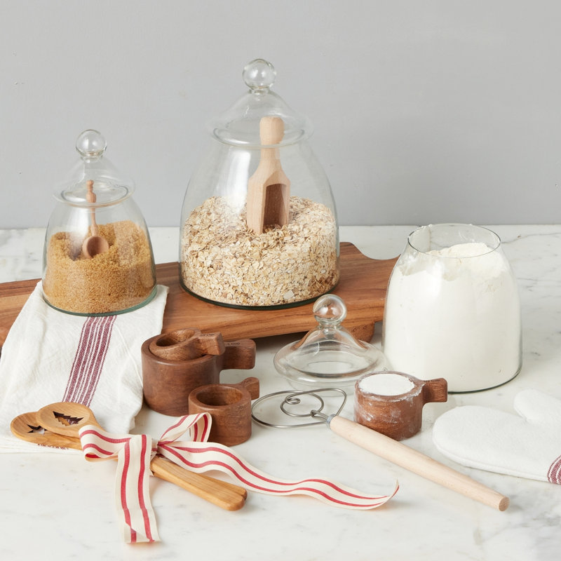 Euro Holiday Spoon Set - Beechwood