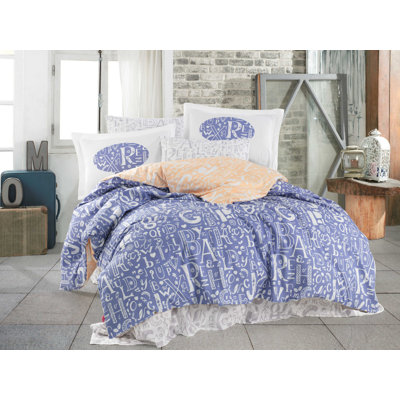 Halsey 100% Cotton Duvet Cover Set