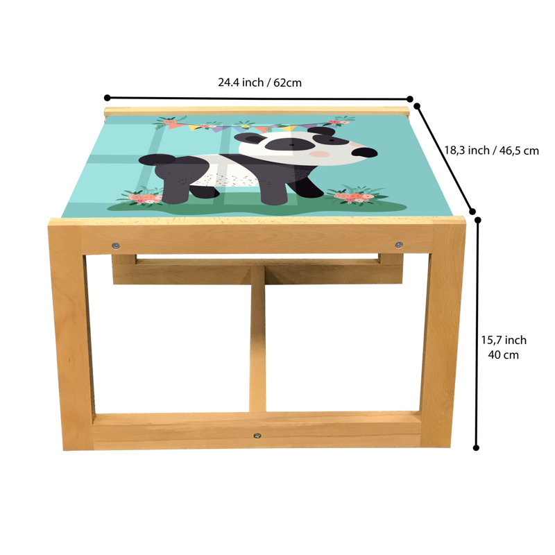 Jameliah Sled Coffee Table, 62cm H x 46cm W x 40cm D