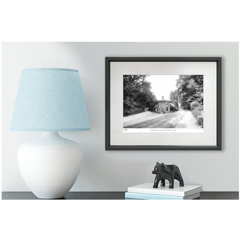 Tetbury, Long Street Corner C1955 by Francis Frith - Single Picture Frame Print, 45cm H x 60cm W x 2.3cm D