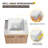 Renelsa 23.64'' Single Bathroom Vanity with Ceramic Top