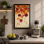Falling Autumn Leaves Japandi - Wrapped Canvas-1530905907-1530905913