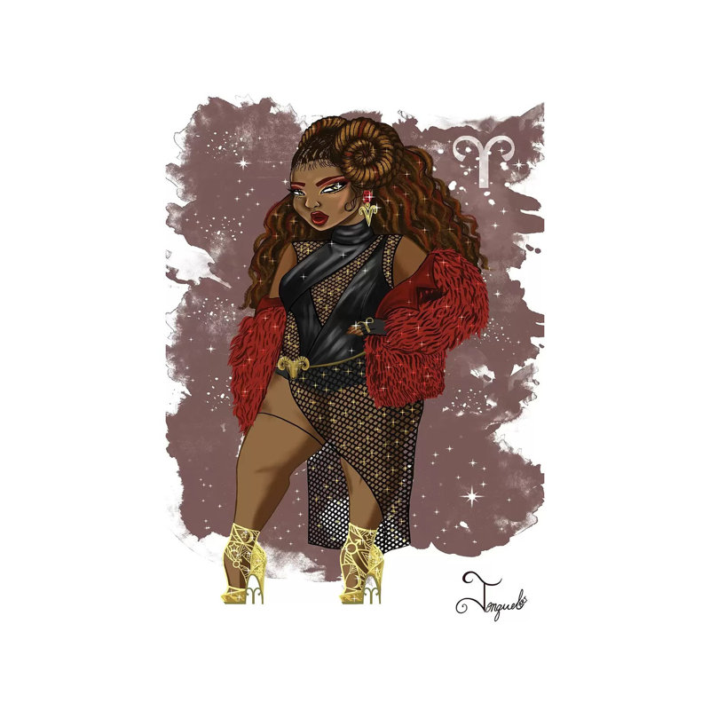 Aries - impression sur toile tendue, H 40 po x l 26 po x P 1,5 po