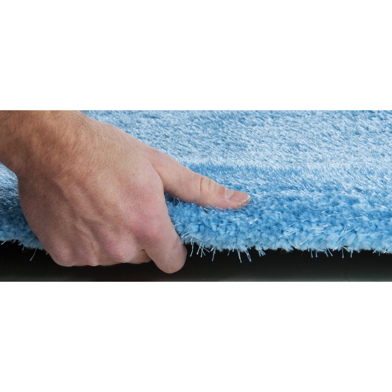 Soft Solid Colour Hand Woven Area Rug, Rectangle 140 x 200cm