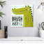 «Brush Dino», impression sur toile-83202035