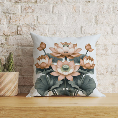 Ajanta Lotus Art Intérieur/Extérieur 26x26