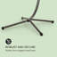 Donna Swing Chair with Stand-42115039