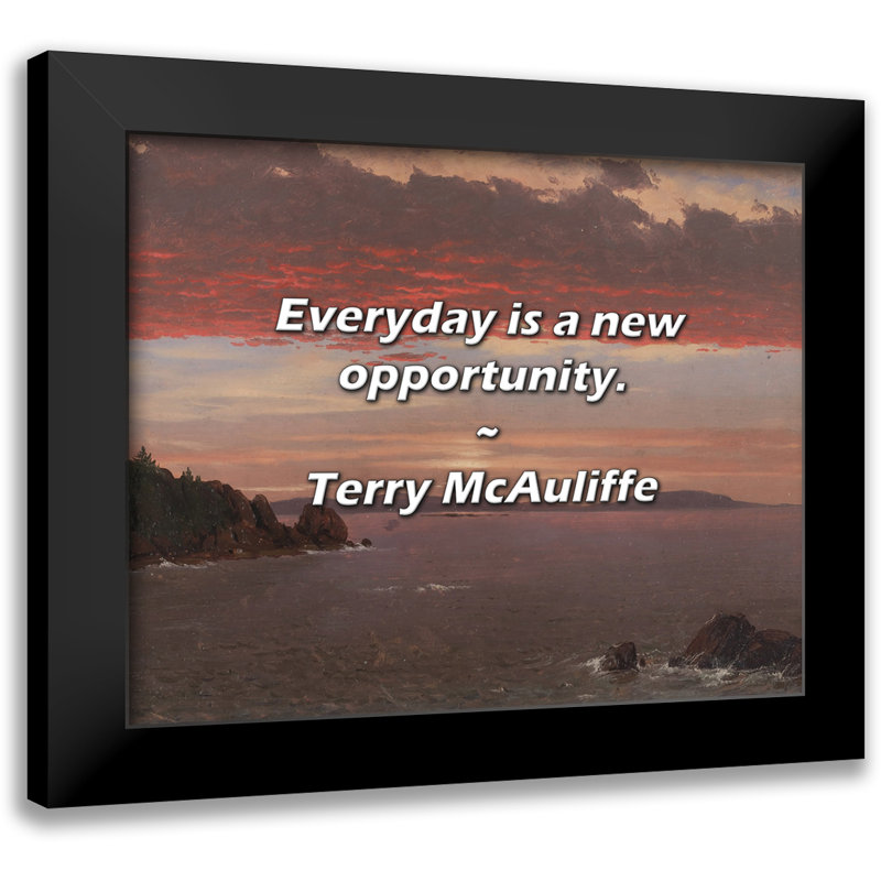 Citation de Terry McAuliffe: Chaque jour est une nouvelle occasion.