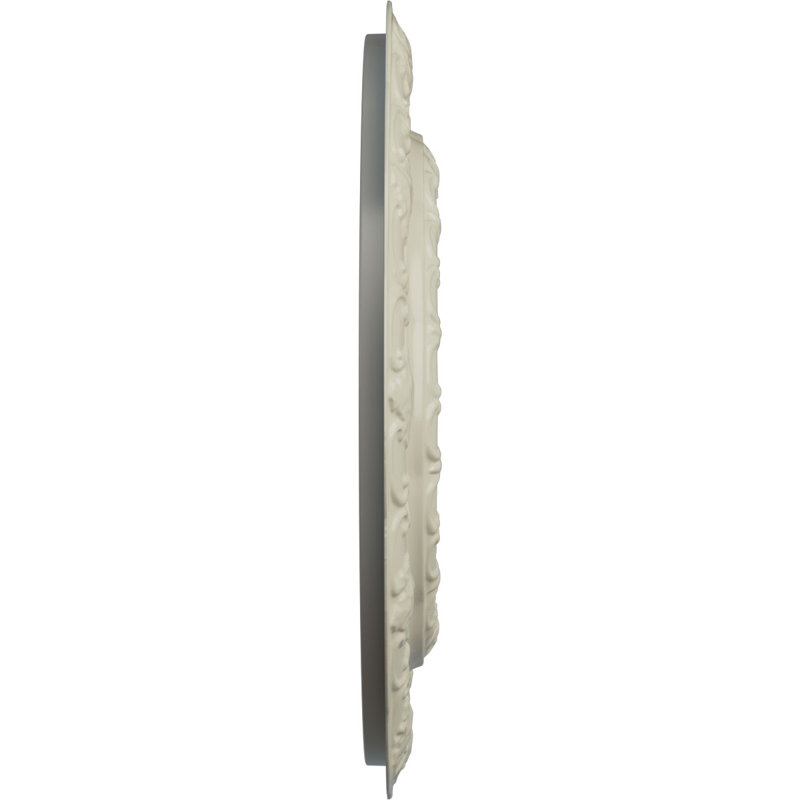 Médaillon de plafond Endurathane Apollo, DO 16 1/2 po x P 3 5/8 po x P 1 1/8 po (convient aux auvents jusqu'à 5 5/8 po), finition bronze patiné peint à la main