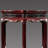 Solid wood bonsai stand hexagonal flower stand