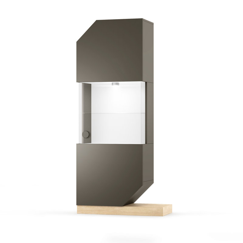 Calumet Display Cabinet, Graphite