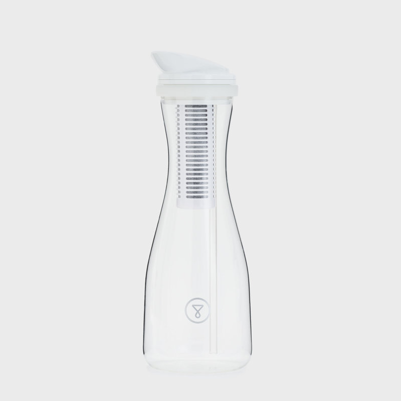PitcherPro - Water Filter Jug - 1.45L Glass Water Jug