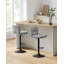 Brookridge Swivel Upholstered Adjustable Height Counter Stool with Metal Frame-1324034848