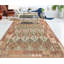 Tapis brun tissé à plat Sun