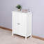 Armoire de rangement pour salle de bain avec tablette réglable à double porte