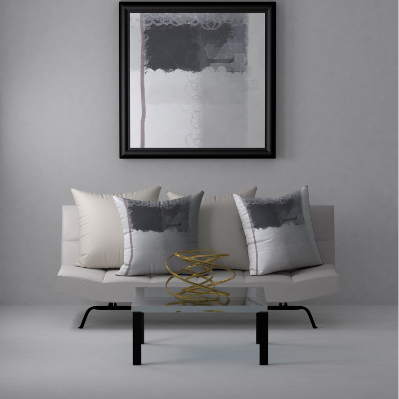 Reversible Throw Pillow, 18" x 18"