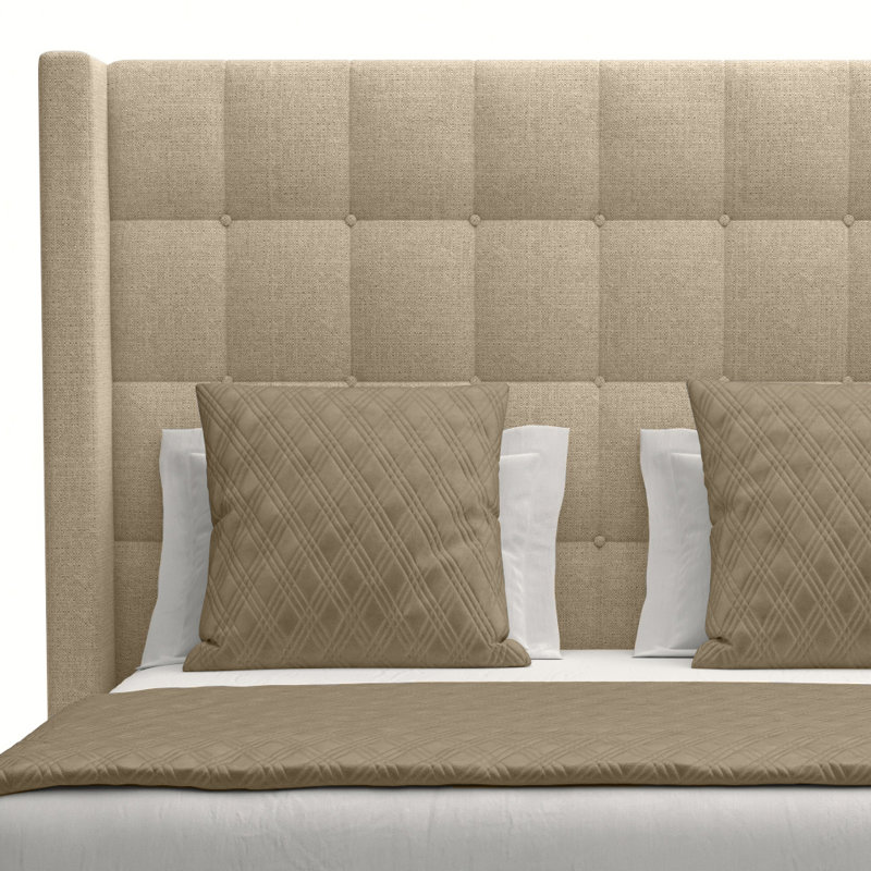 Lit tapissier Esparto, Très grand, Revolution® graine de lin