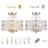 4 - Light Dimmable Drum Chandelier-97947133