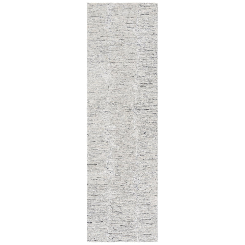 Pine 113 Hand Tufted Wool Pile Abstract Rug, Runner 2'3" x 8'
