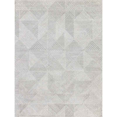Caprice Geometric Handmade Tufted Area Rug