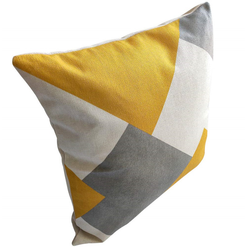 Offerman Abstract Square Throw Pillow Cover