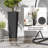 32.3 Inch Tall Planters for Outdoor Plants, Set of 2 Plastic Rattan-Like Flower Pots with Drainage Holes, Stackable Tapered Planters for Indoor Plants, Front Porch, Black-1427472092-1435104961