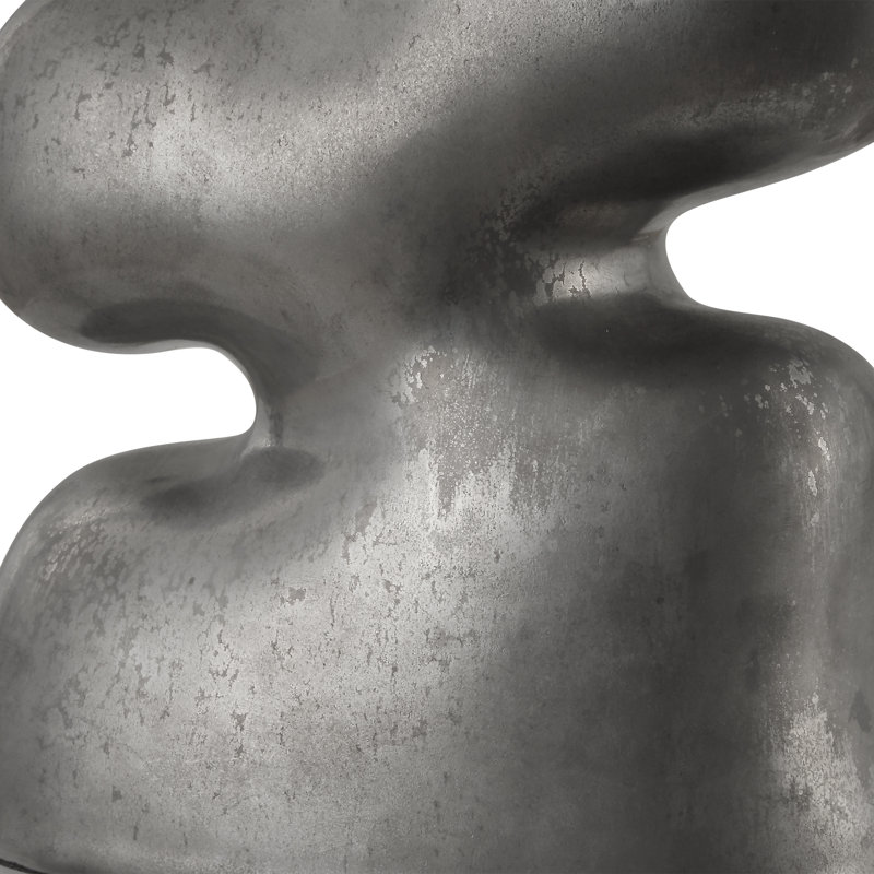 Lampe de table en nickel Sanaiah