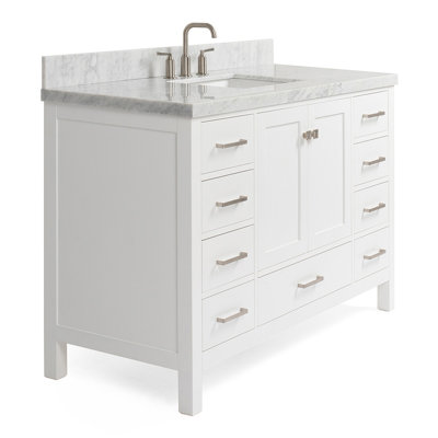 Cambridge 55'' Single Bathroom Vanity with Top